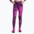 Pantaloni termoactivi X-Bionic Energy Accumulator Wild tiedye x black/fluo pink