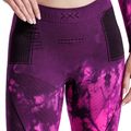 Pantaloni termoactivi X-Bionic Energy Accumulator Wild tiedye x black/fluo pink 3