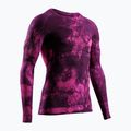 Bluză termoactivă X-Bionic Energy Accumulator Wild LS tiedye x black/fluo pink