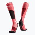 Șosete de schi X-Socks Ski Discover Otc hot red