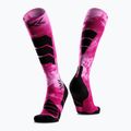 Șosete de schi X-Socks Ski Expert Wild Otc x black/fluo pink