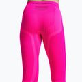 Pantaloni termoactivi pentru femei X-Bionic Invent Graphics fluo pink/x white 5