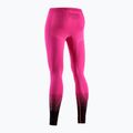 Pantaloni termoactivi pentru femei X-Bionic Invent Graphics fluo pink/x white 9