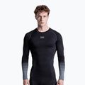 Bluză termoactivă pentru bărbați X-Bionic Invent Graphics LS x black/dark grey