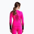 Bluză termoactivă pentru femei X-Bionic Invent Graphics LS fluo pink/x white 3