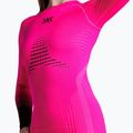 Bluză termoactivă pentru femei X-Bionic Invent Graphics LS fluo pink/x white 5