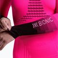Bluză termoactivă pentru femei X-Bionic Invent Graphics LS fluo pink/x white 9