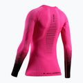 Bluză termoactivă pentru femei X-Bionic Invent Graphics LS fluo pink/x white 12