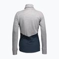 Bluză termică damă SCOTT Defend Merino High Neck light grey melange/dark blue 2