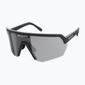 SCOTT Sport Shield LS negru/gri negru ochelari de soare sensibili la lumină