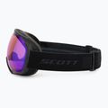 Ochelari de schi SCOTT Faze II mineral black/amp iluminator blue chrome 4