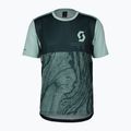 Tricou de ciclism pentru bărbați  SCOTT Trail Vertic aruba green/mineral green