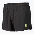 Pantaloni scurți de alergare pentru bărbați SCOTT RC Run Split black/yellow