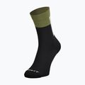 Șosete SCOTT Block Stripe Crew black/fir green