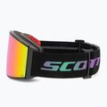 Ochelari de schi SCOTT React black/aurora green/enhancer teal chrome/pro green 5