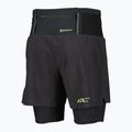 Pantaloni scurți de alergare pentru bărbați SCOTT RC Run Hybrid black/yellow 2