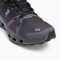 Încălțăminte de alergare pentru femei On Running Cloudsurfer Trail Waterproof black/eclipse 7