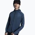 Bluză de alergare pentru bărbați  On Climate Zip Hoodie blue 5