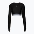 Longsleeve de antrenament pentru femei On Train Crop black 8