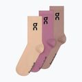 Șosete On Logo High 3 pack sherbet/rhodonite