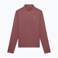 Bluză pentru femei de alergare On Core 1/4 Zip barberry