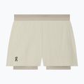Pantaloni scurți de alergare pentru femei On 3" Performance 2/1 hare/brume