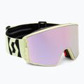 Ochelari de schi SCOTT React AMP Pro acid yellow/amp pro lavender chrome/amp pro green 2