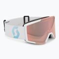 Ochelari de schi SCOTT Shield white/soft pink/enhancer rose chrome