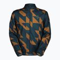 Geacă de alergare pentru bărbați SCOTT Endurance Tech Windbreaker dark blue/bread brown