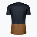 Tricou de alergare pentru bărbați SCOTT Endurance Tech dark blue/bread brown 2