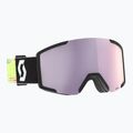 Ochelari de schi SCOTT Shield black/neon yellow/amp lavender chrome