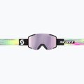 Ochelari de schi SCOTT Shield black/neon yellow/amp lavender chrome 2