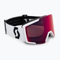 Ochelari de schi SCOTT Shield mineral white/black/amp red chrome