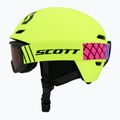 Cască de schi pentru copii SCOTT Keeper 2 + ochelari Witty neon yellow 3