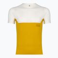 Tricou de alergare pentru bărbați SCOTT Endurance Tech white/sundial yellow