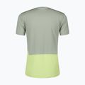 Tricou de alergare pentru bărbați SCOTT Endurance Tech spray grey/acid yellow 2