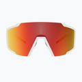 Ochelari de soare SCOTT Shield white matt/amp red chrome 2