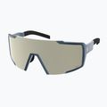 Ochelari de soare SCOTT Shield metallic blue/amp white chrome
