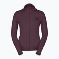 Bluză fleece pentru femei SCOTT Defined Light Hoody cocoa red
