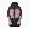 Geacă de schi pentru bărbați SCOTT Ultimate Dryo cocoa red/portobello beige
