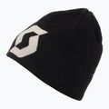 Căciulă de iarnă SCOTT Beanie Icon 3 piese negru/bej latte