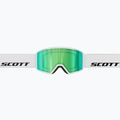Ochelari de schi SCOTT Trace Pro white/green chrome 3
