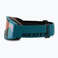 Ochelari de schi SCOTT Trace Pro petrol green/green chrome 4