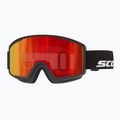 Ochelari de schi SCOTT Trace Pro Compact black/red chrome
