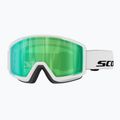 Ochelari de schi SCOTT Trace Pro Compact white/green chrome