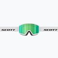 Ochelari de schi SCOTT Trace Pro Compact white/green chrome 3