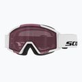 Ochelari de schi pentru copii SCOTT Shield white/rose