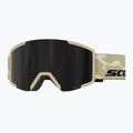 Ochelari de schi SCOTT Shield mojave beige/amp black chrome