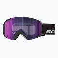 Ochelari de schi SCOTT Shield LS black/amp ls blue chrome