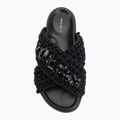 Șlapi pentru femei INUIKII Woven Stones black 5
